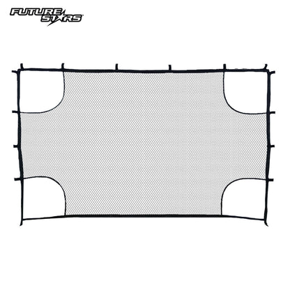 8Ft Soccer Goal Combo Set with Shooter Tutor, Official Size 5 Soccer Ball and Pump with Pin