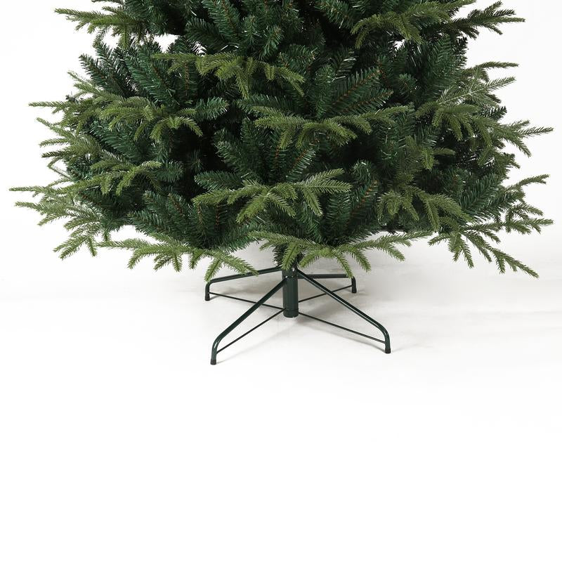 6/7.5Ft Simple Realistic Green Christmas Tree, PVC Pine, Lightweight for Home and Easy to Assemble,Christmas Holidy Decor Ornaments Decoration Supplies